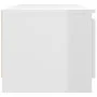 TV-Schrank mit strahlend weißen LED-Leuchten 140x40x35,5 cm von vidaXL, TV-Möbel - Ref: Foro24-804298, Preis: 112,37 €, Rabat...