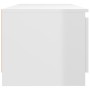 TV-Schrank mit strahlend weißen LED-Leuchten 140x40x35,5 cm von vidaXL, TV-Möbel - Ref: Foro24-804298, Preis: 109,37 €, Rabat...