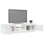 TV-Schrank mit strahlend weißen LED-Leuchten 140x40x35,5 cm von vidaXL, TV-Möbel - Ref: Foro24-804298, Preis: 112,37 €, Rabat...
