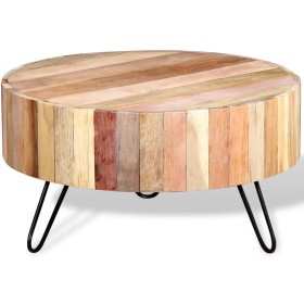 Couchtisch aus recyceltem Massivholz von vidaXL, Couchtisch - Ref: Foro24-244237, Preis: 216,90 €, Rabatt: %