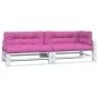 Pallet cushions 5 pieces pink fabric by vidaXL, Cushions for chairs and sofas - Ref: Foro24-360797, Price: 114,67 €, Discount: %