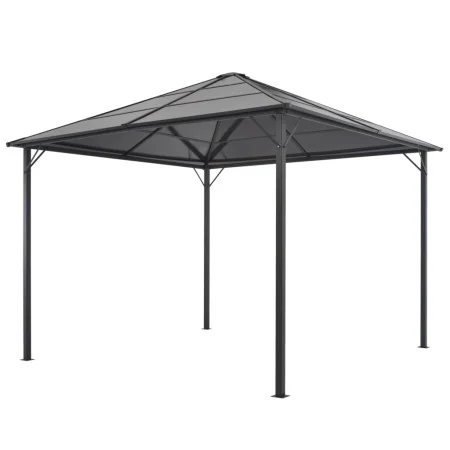 Pavillon mit Aluminiumdach 3x3 m schwarz von vidaXL, Zelte und Pavillons - Ref: Foro24-44641, Preis: 525,97 €, Rabatt: %