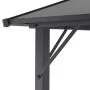 Pavillon mit Aluminiumdach 3x3 m schwarz von vidaXL, Zelte und Pavillons - Ref: Foro24-44641, Preis: 525,97 €, Rabatt: %