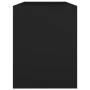 Black plywood dressing stool 70x35x45 cm by vidaXL, vanity benches - Ref: Foro24-802814, Price: 28,14 €, Discount: %