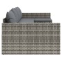 Gartenmöbel-Set 2-teilig mit grauen synthetischen Rattankissen von vidaXL, Gartensets - Ref: Foro24-362344, Preis: 377,14 €, ...