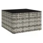 Gartenmöbel-Set 2-teilig mit grauen synthetischen Rattankissen von vidaXL, Gartensets - Ref: Foro24-362344, Preis: 374,74 €, ...