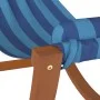 Rocking hammock for children blue striped fabric by vidaXL, Loungers - Ref: Foro24-363468, Price: 60,77 €, Discount: %