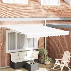 Toldo Retráctil 300 x 250 cm Blanco