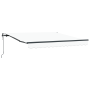 Toldo Retráctil Blanco 300 x 250 cm tela