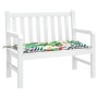 Mehrfarbiges Gartenbankkissen aus Oxford-Stoff, 100 x 50 x 7 cm von vidaXL, Kissen für Stühle und Sofas - Ref: Foro24-361578,...