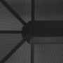 Cenador con cortinas aluminio 4x3x2,6 m negro de vidaXL, Carpas y cenadores - Ref: Foro24-44642, Precio: 903,12 €, Descuento: %