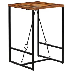 Solid recycled wood bar table 70x70x106 cm by vidaXL, Kitchen and dining tables - Ref: Foro24-246288, Price: 199,09 €, Discou...