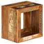 Taburete de madera maciza reciclada 40x30x40 cm de vidaXL, Mesas auxiliares - Ref: Foro24-246270, Precio: 80,10 €, Descuento: %