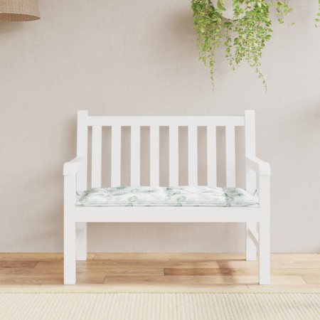 Gartenbankkissen Oxford Stoff Blattdruck 100x50x7 cm von vidaXL, Kissen für Stühle und Sofas - Ref: Foro24-361579, Preis: 30,...