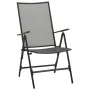 Steel mesh folding chairs 4 units anthracite gray by vidaXL, Garden chairs - Ref: Foro24-310153, Price: 164,56 €, Discount: %