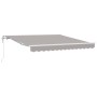 Toldo Retráctil 300 x 250 cm Gris claro