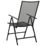 Klappstühle aus Stahlgeflecht, 4 Einheiten, anthrazitgrau von vidaXL, Gartenstühle - Ref: Foro24-310153, Preis: 202,29 €, Rab...