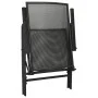 Steel mesh folding chairs 4 units anthracite gray by vidaXL, Garden chairs - Ref: Foro24-310153, Price: 164,56 €, Discount: %