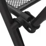 Steel mesh folding chairs 4 units anthracite gray by vidaXL, Garden chairs - Ref: Foro24-310153, Price: 164,56 €, Discount: %