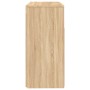 Sideboard with LED lights Sonoma oak 80x35x75 cm by vidaXL, Sideboards - Ref: Foro24-804331, Price: 72,95 €, Discount: %