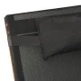 Lounger with gray textilene cushion and solid poplar wood by vidaXL, Loungers - Ref: Foro24-363476, Price: 190,08 €, Discount: %