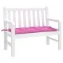 Cojín de banco de jardín tela Oxford rosa 100x50x7 cm de vidaXL, Cojines para sillas y sofás - Ref: Foro24-361581, Precio: 27...