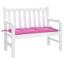 Cojín de banco de jardín tela Oxford rosa 100x50x7 cm de vidaXL, Cojines para sillas y sofás - Ref: Foro24-361581, Precio: 30...