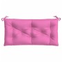 Cojín de banco de jardín tela Oxford rosa 100x50x7 cm de vidaXL, Cojines para sillas y sofás - Ref: Foro24-361581, Precio: 30...