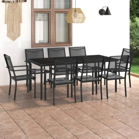 Gartenset 9-teilig aus Stahl von vidaXL, Gartensets - Ref: Foro24-3073519, Preis: 567,14 €, Rabatt: %