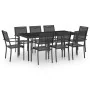 Gartenset 9-teilig aus Stahl von vidaXL, Gartensets - Ref: Foro24-3073519, Preis: 567,14 €, Rabatt: %