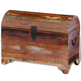Solid recycled wood storage chest by vidaXL, Storage trunks - Ref: Foro24-241645, Price: 151,83 €, Discount: %