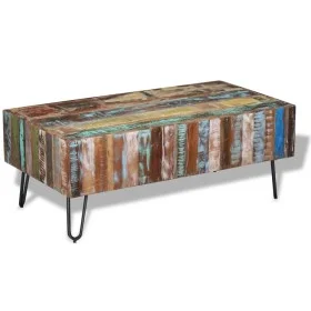 Solid recycled wood coffee table 100x50x38 cm by vidaXL, Coffee table - Ref: Foro24-243455, Price: 223,31 €, Discount: %