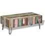 Couchtisch aus massivem recyceltem Holz 100x50x38 cm von vidaXL, Couchtisch - Ref: Foro24-243455, Preis: 223,31 €, Rabatt: %