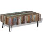 Mesa de centro madera maciza reciclada 100x50x38 cm de vidaXL, Mesas de centro - Ref: Foro24-243455, Precio: 227,63 €, Descue...