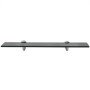 Estante flotante de cristal 50x10 cm 8 mm en Estantes y estanterías | Comprar online en Foro24