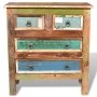 Solid wood sideboard made from recycled wood with 4 drawers. by vidaXL, Drawers - Ref: Foro24-241136, Price: 281,87 €, Discou...