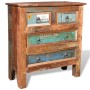 Sideboard aus massivem Recyclingholz mit 4 Schubladen von vidaXL, Schubladen - Ref: Foro24-241136, Preis: 284,71 €, Rabatt: %