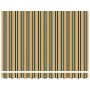 Toldo Rayado Verde y amarillo 3 x 2,5 m Poliester y metal