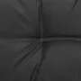 Anthrazitgrau Anthrazitfarbenes Garten-Ecksofa aus Kiefernholz von vidaXL, Modulare Sofas für den Außenbereich - Ref: Foro24-...