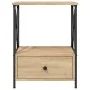 Nachttische, 2 Stück, Holzwerkstoff, Sonoma-Eiche, 50 x 41 x 65 cm von vidaXL, Nachttische - Ref: Foro24-826086, Preis: 85,12...