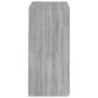 Sideboard with LED lights Sonoma gray 80x35x75 cm by vidaXL, Sideboards - Ref: Foro24-815730, Price: 74,87 €, Discount: %