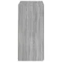 Sideboard with LED lights Sonoma gray 80x35x75 cm by vidaXL, Sideboards - Ref: Foro24-815730, Price: 73,97 €, Discount: %