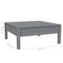 Garden furniture set 3 pieces with gray cushions solid pine wood by vidaXL, Modular outdoor sofas - Ref: Foro24-806684, Price...