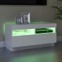 TV-Schrank mit weißen LED-Leuchten 80x35x40 cm von vidaXL, TV-Möbel - Ref: Foro24-804445, Preis: 75,53 €, Rabatt: %