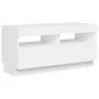 TV cabinet with white LED lights 80x35x40 cm by vidaXL, TV Furniture - Ref: Foro24-804445, Price: 75,53 €, Discount: %