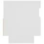TV cabinet with white LED lights 80x35x40 cm by vidaXL, TV Furniture - Ref: Foro24-804445, Price: 75,53 €, Discount: %