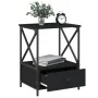 Nightstands 2 pcs engineered wood black 50x41x65 cm by vidaXL, Nightstands - Ref: Foro24-826084, Price: 87,80 €, Discount: %