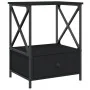 Nightstands 2 pcs engineered wood black 50x41x65 cm by vidaXL, Nightstands - Ref: Foro24-826084, Price: 87,80 €, Discount: %