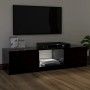 TV-Schrank mit LED-Leuchten schwarz 120x30x35,5 cm von vidaXL, TV-Möbel - Ref: Foro24-804284, Preis: 64,30 €, Rabatt: %
