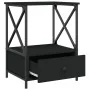Nightstands 2 pcs engineered wood black 50x41x65 cm by vidaXL, Nightstands - Ref: Foro24-826084, Price: 87,80 €, Discount: %